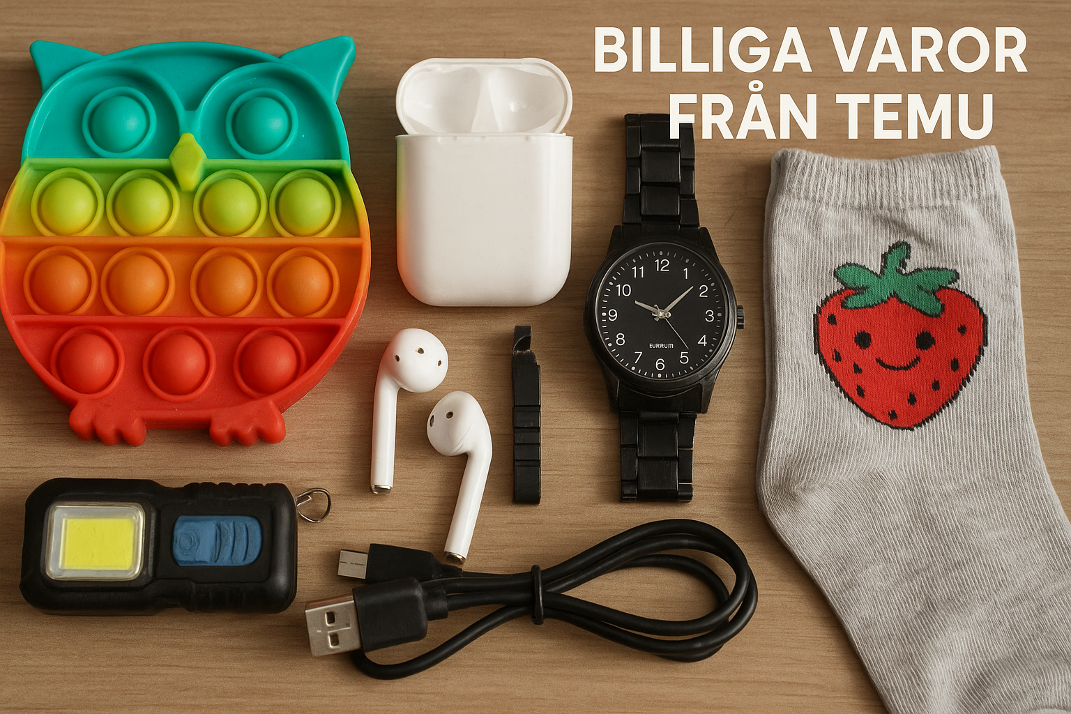 billigt skräp från temu